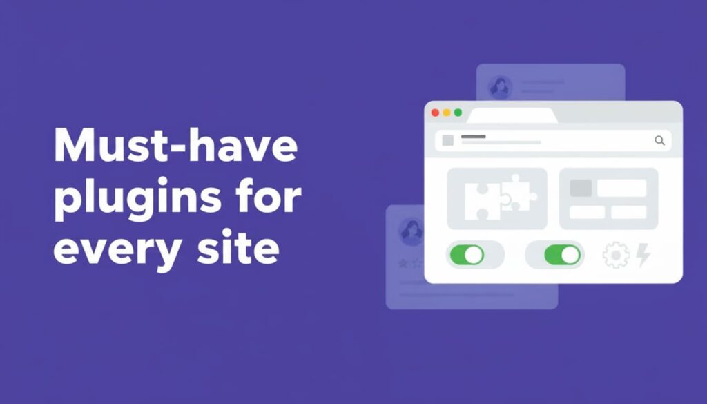 Must-have plugins for every site