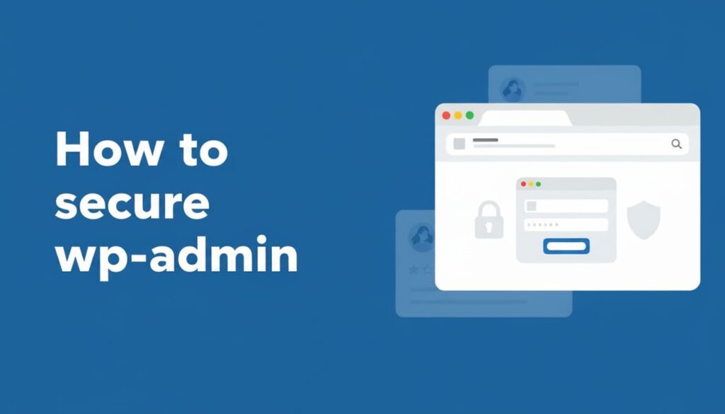 How to secure wp-admin